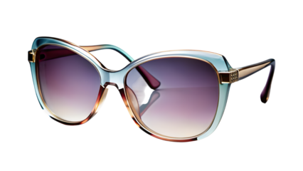 Elegant Oversized Women's Fashion Sunglasses with Gradient Lenses