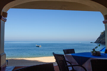 restaurant on the beach