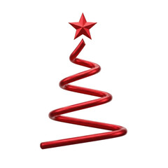 Árvore de natal Ícone Elemento 3D Render para Composição PNG Transparente Report Notice Communication Works Municipal Government Social Media Editable PSD