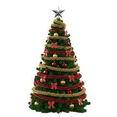 Árvore de natal Ícone Elemento 3D Render para Composição PNG Transparente Report Notice Communication Works Municipal Government Social Media Editable PSD