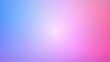 Abstract colorful gradient motion with particle, elegant glow soft pastel fluid background loop, blurred blend pink purple color liquid flow design, animated creative white powder star dust wallpaper - Powered by Adobe