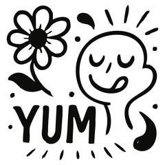 Hand drawn emotional abstract vector illustrations set – expressive black and white psychological art of human feelings: joy, sorrow, trust – retro ink texture design for posters, editorials, covers.