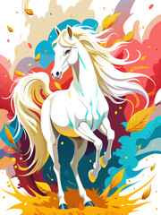 horse vector illustration