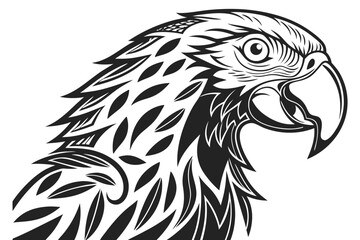 Obraz premium head of eagle