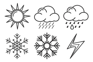 weather icon set