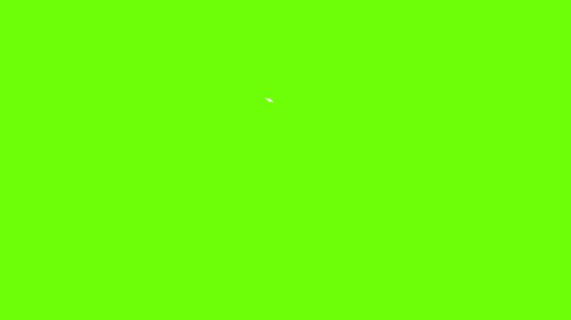 Circular Line Explosion Animation &ndash; Green Screen FX