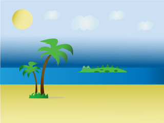 crocodile ocean 2025 png