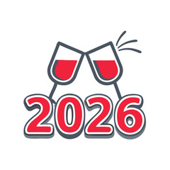 2026 Toasting Icon