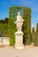 Fototapeta premium Sculpture in Versailles gardens, Paris suburbs, France