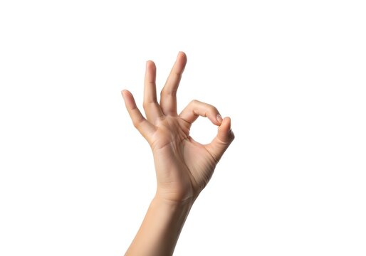 Hand Showing Okay Sign