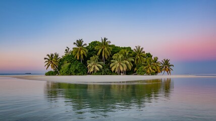 Escape to paradise with this stunning tropical island, perfect for vacation dreams and tranquil getaways
