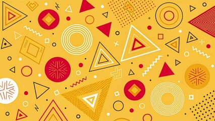 textured background with different geometric patterns	
