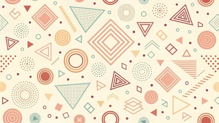 textured background with different geometric patterns	
