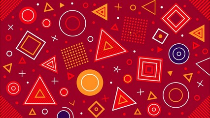 textured background with different geometric patterns	
