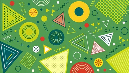 textured background with different geometric patterns	
