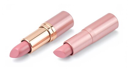 Mountain Landscape Reflected in Peaceful Lake with Golden Sunset Light