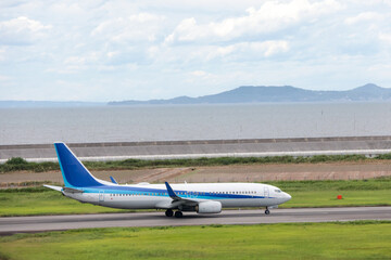 airplane at the airport