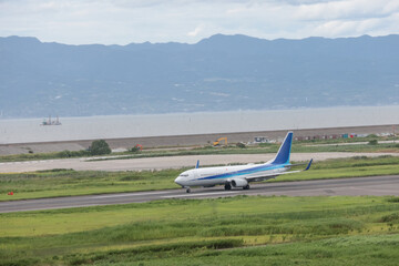airplane at the airport