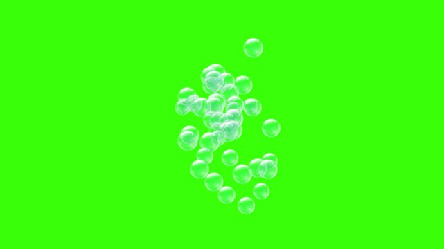 Soap Bubble Transition Trail &ndash; Green Screen FX