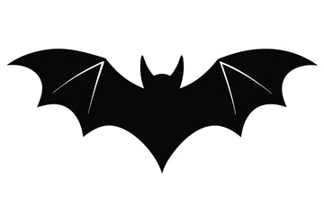 bat silhouette vector icon