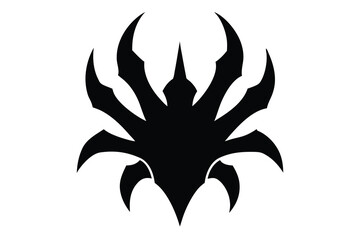 demon claw vector icon