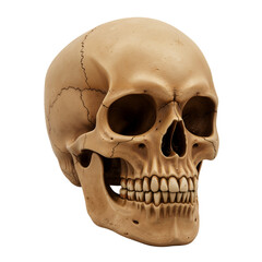 Obraz premium Realistic Skull Illustration – Eerie Detail for Spooky Designs