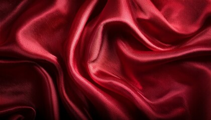 Fototapeta premium luxurious red velvet texture background perfect for festive and holiday designs