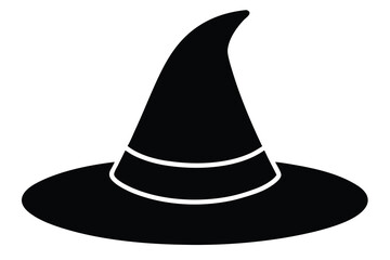 Fototapeta premium witch hat vector icon
