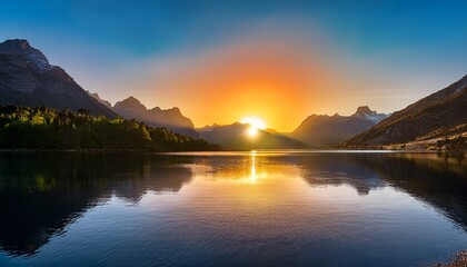 Fototapeta premium a serene landscape featuring a wooden cross amidst vibrant pink flowers and a stunning sunset sky symbolizing peace and hope
