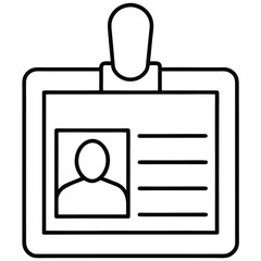 Fototapeta premium Modern school identification card template with vibrant color options