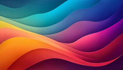 graphic 2d colorful wallpaper with grainy gradients