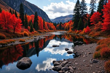 Fire Leaves River	
