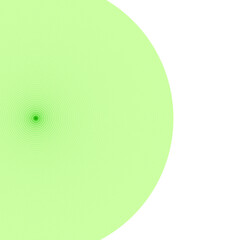 Lime Green Circle Gradient