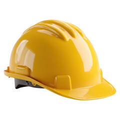Fototapeta premium Photorealistic 3D Render of Yellow Hard Hat Suitable for Safety Use