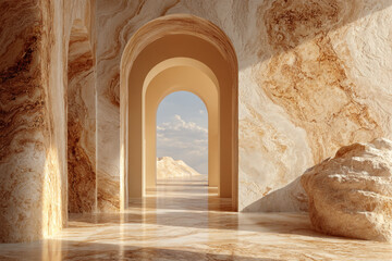 Classic Metaphysics Inspired Surreal Interior Design Concept