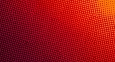 Red and Orange Halftone Dotted Gradient Background