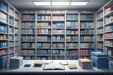 Explore organized office filing system document management and record keeping solutions