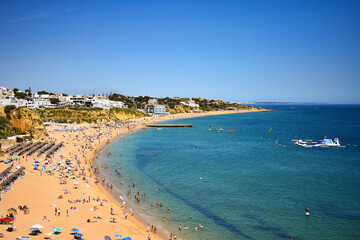 Obraz premium Praia dos Pescadores, Albufeira, Algarve, Portugal