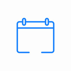 empty lazy day icon sign vector