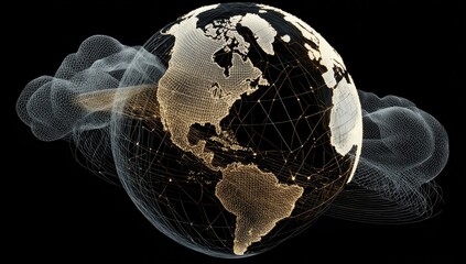 Global network of connections (1)