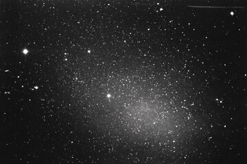 Fototapeta premium Celestial expanse of stars and nebula