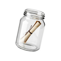 empty glass jar