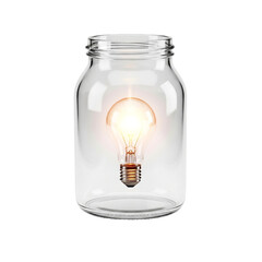 light bulb on black background