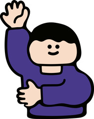 손든사람