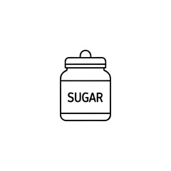 Isolated metal tin can on white background