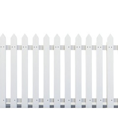 White wooden picket fence white background architecture. AI generated Image by rawpixel.
