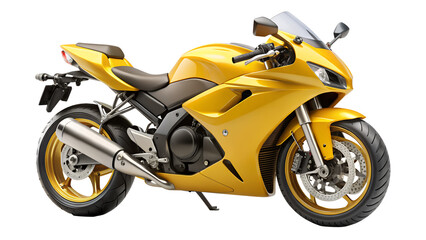 Obraz premium motorcycle on a white background