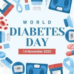 Modern World Diabetes Day Instagram Post