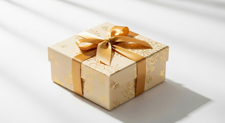 Obraz premium gift box with ribbon