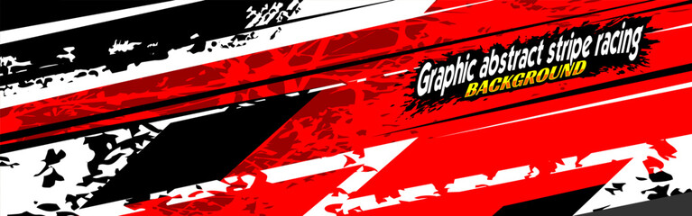 Car livery vector graphics. Abstract grunge background design for vehicle vinyl wraps and car branding.